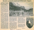 Eesti naised ronivad Elbruse tippu Postimees19970611.jpg
